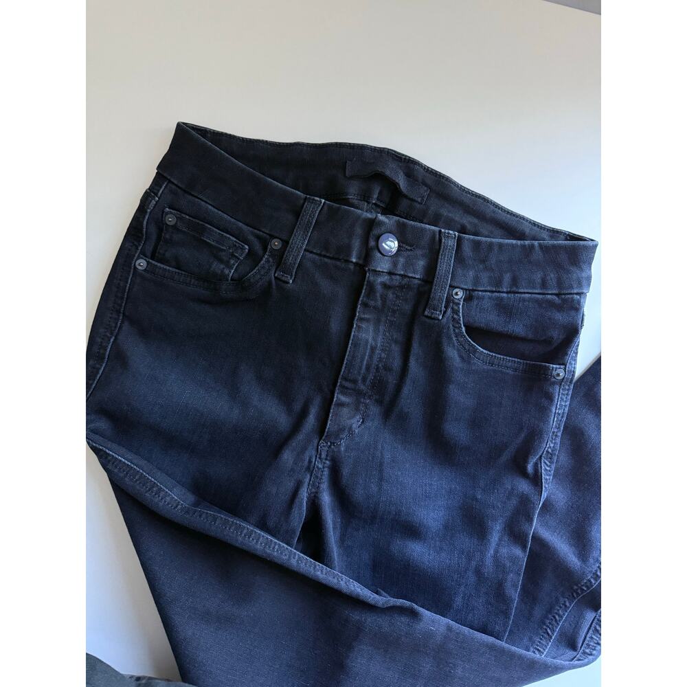 $198 Joe’s Jeans Hi Rise Honey Curvy Skinny Jeans - Dark Wash - 28 - Picture 5 of 10